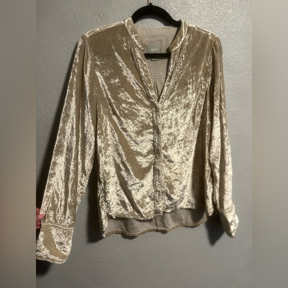 Anthropologie Maeve button up
